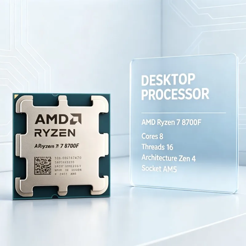 AMD Ryzen 7 8700F Desktop CPU  - đánh giá và giá Amd Cpu Ryzen 7