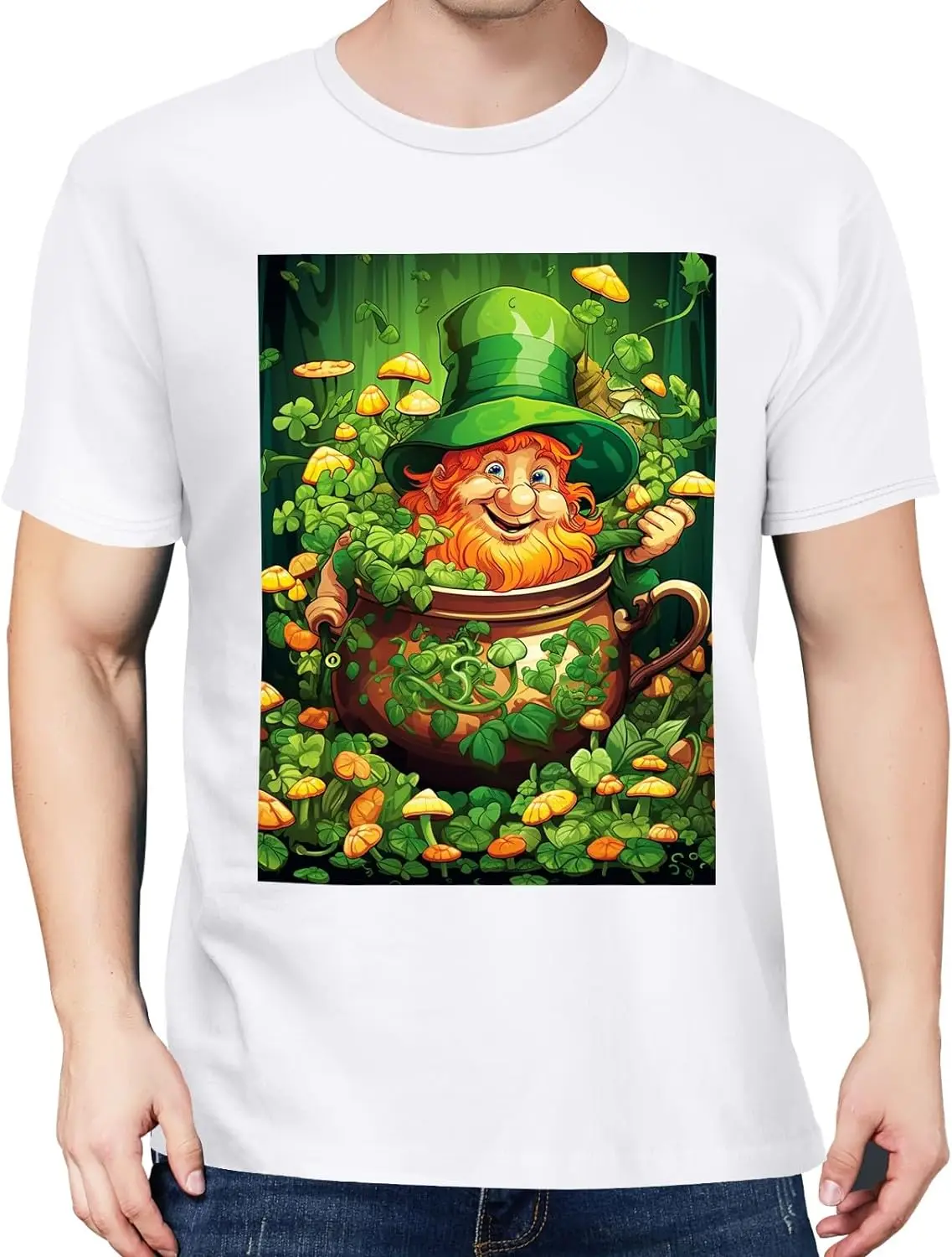 T-Shirt Casual Short Sleeved T Shirt Unisex Tee