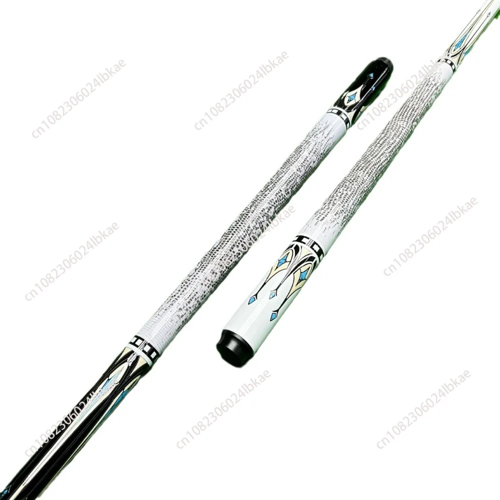 Black Carbon Technology Billiard Cue 12.5mm Big Head Split Nine Ball Black Eight Billiard Bar