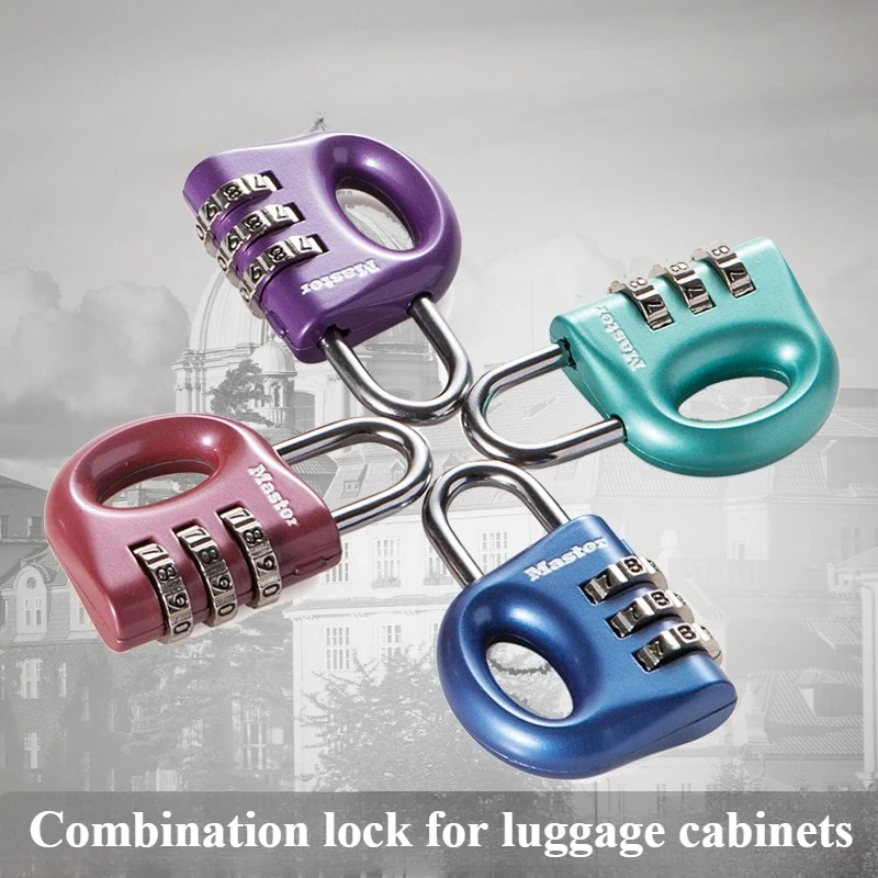 633D Combination Lock for Luggage Backpack School Bag Gym Locker Travel Suitcase