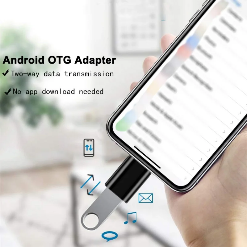 Type-C To USB 3.0 OTG Adapter for Huawei Samsung Xiaomi Micro USB To USB2.0 Interface Mobile Phone Charging Head Adapter