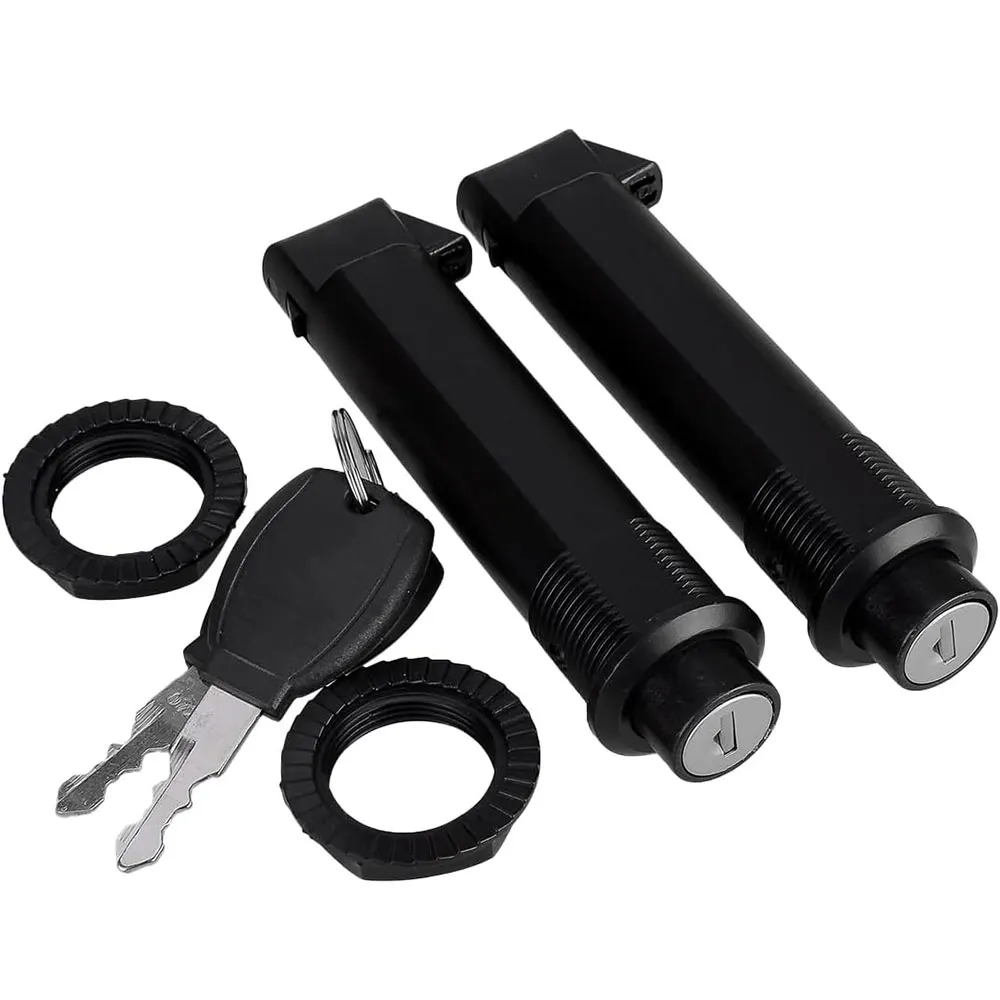 

Motorcycle Black Hard Saddle Bag Hardware Universal Scooter Electromobile ect Lock with 2 Keys Accessories For Hard Saddlebags