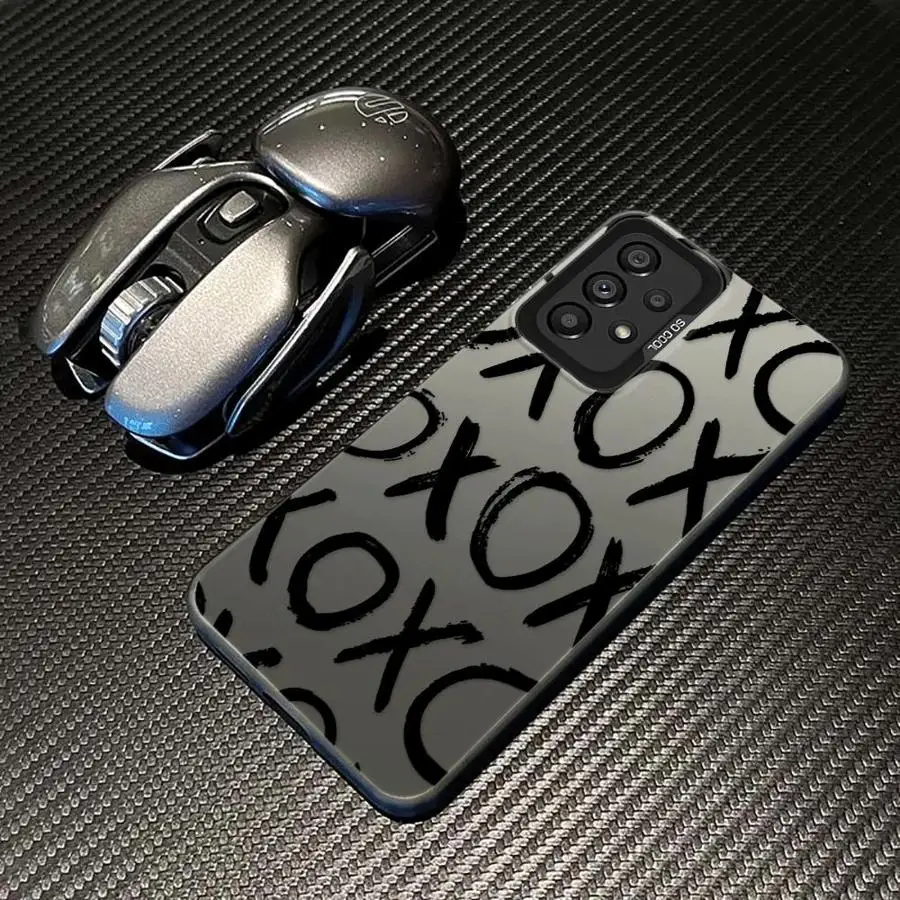 حافظة لهاتف سامسونج جالاكسي A12 A24 A25 A14 A15 A13 A23 A16 A34 A32 A22 غطاء ناعم رسائل ممتعة XX #4