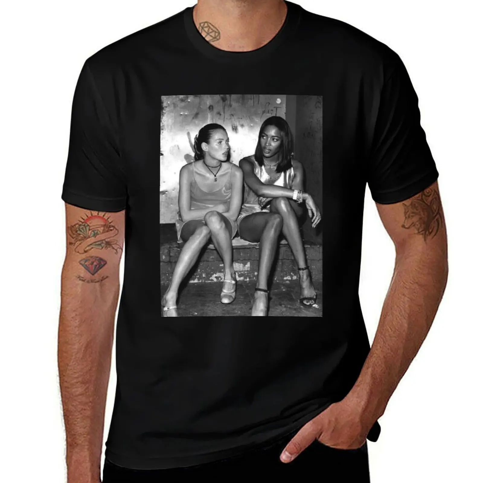 

naomi and kate T-Shirt luxury designer Louboutins anime t shirts men t shirt