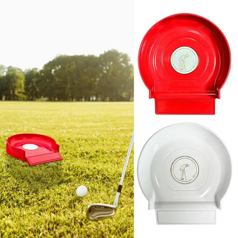 

Golf Hole Putting Cup All-Direction Putter Cup Trainer Aluminum Alloy Putting Green Trainer Indoor Outdoor Training Aids For