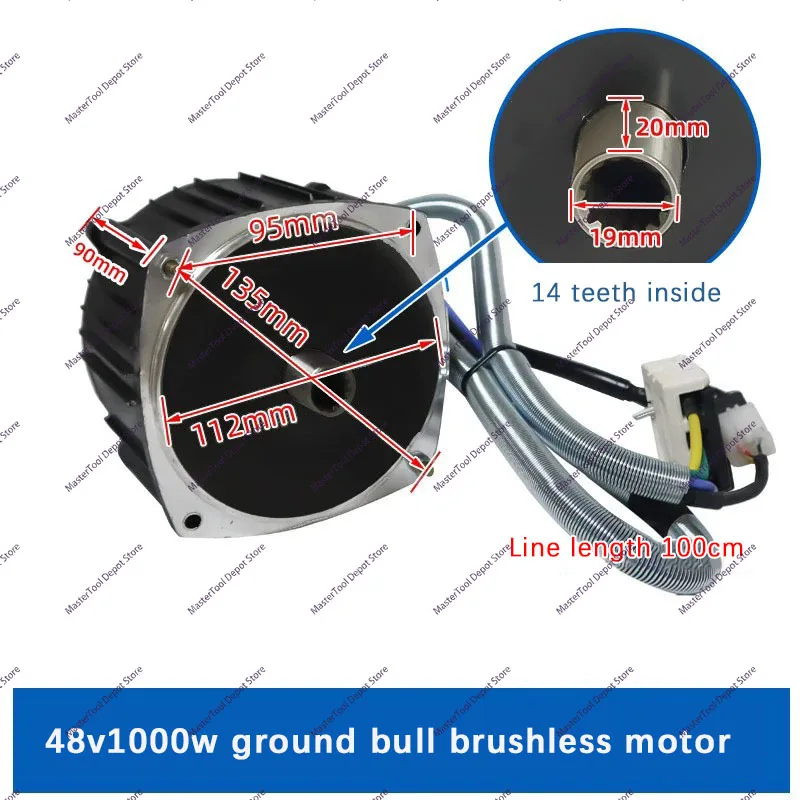 

Подходит для подъема и разгрузки грузовиков 48v60v1000w Электрический приводной двигатель вилочного погрузчика Бесщеточный двигатель с наземным покрытием