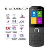 2023 Smart Voice Translator 137 Multi Languages In Real Time Online Instant Off Line Translation AI Learning Conversion T10 Hot!