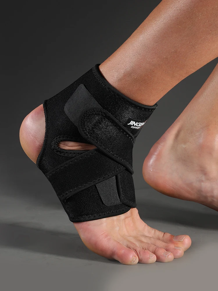 1 Pc Neoprene Ankle Support Brace Sleeve, Adjustable Wrap 8321