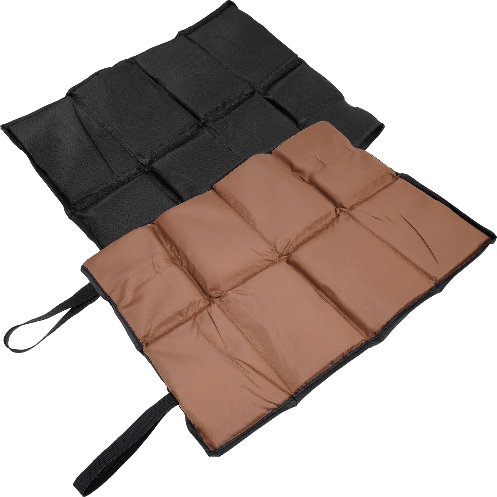 

2 Pcs Outdoor Chair Moisture -proof Cushion Foldable Cushions Recliner Oxford Cloth