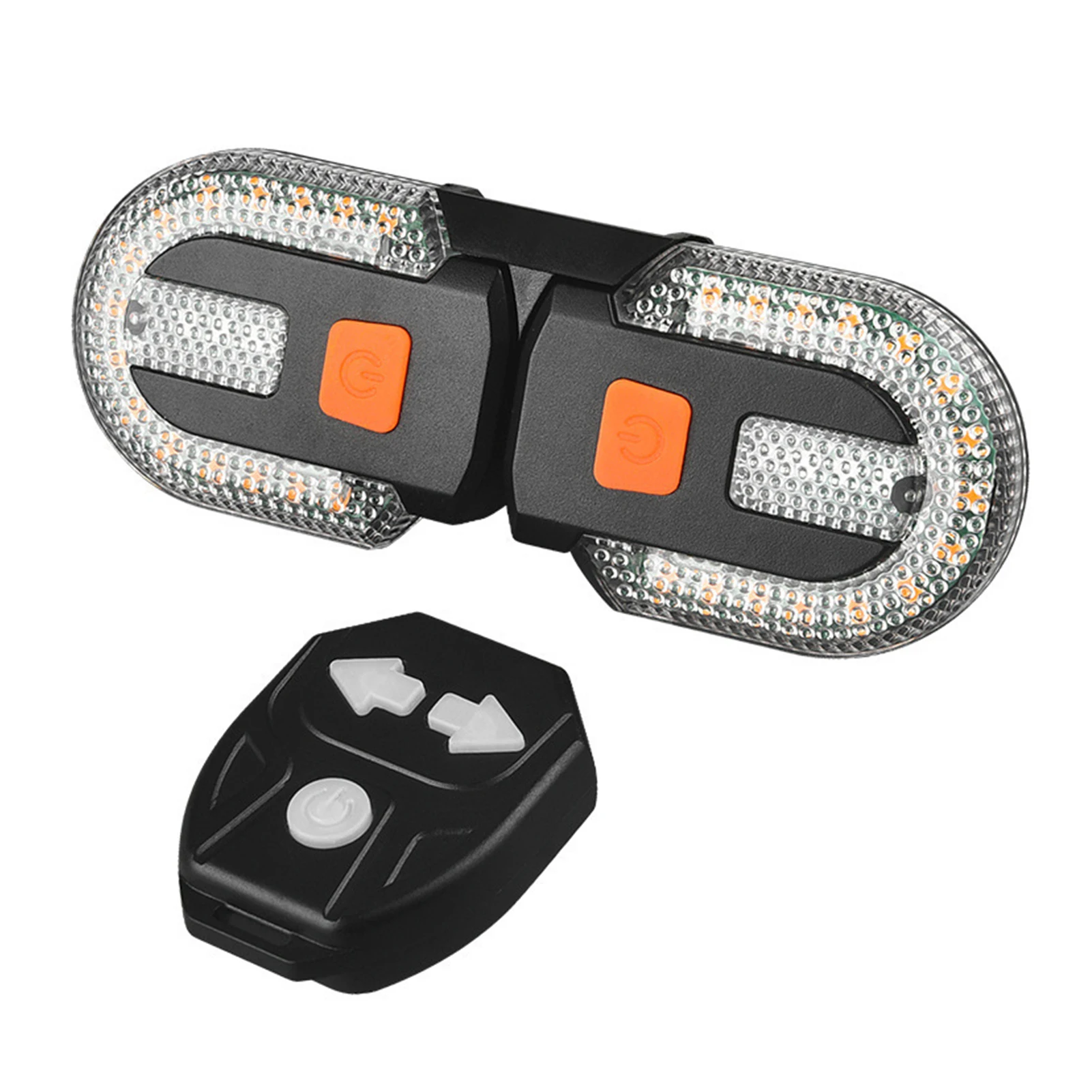 

Horn Sound Prompt Bike Light With Eye-catching Red/yellow Light For Cycling Safety Using LED Beads