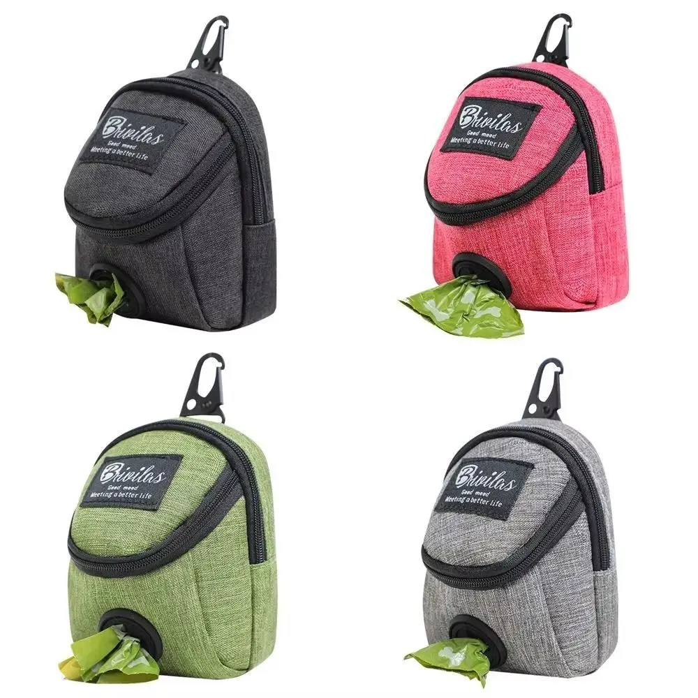 

Portable Pet Dog Training Treat Pouch Multifunction Durable Puppy Snack Reward Waist Bag Garbage Storage Dog Poop Dispenser