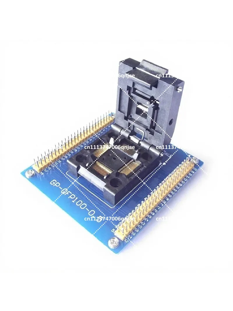 Test Seat QFP100 TQFP100 LQFP100 Programming Socket 0.5mm GP-QFP100-0.5