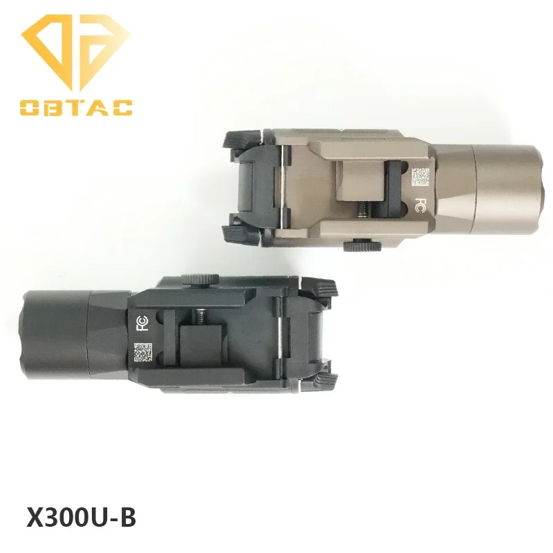 SOTAC Tactical X300U-B X300UB Scout Light Airsoft Weapon Hanging Light Strobe LED Hunting Metal X300U-B Flashlight Fit 20mm Rail