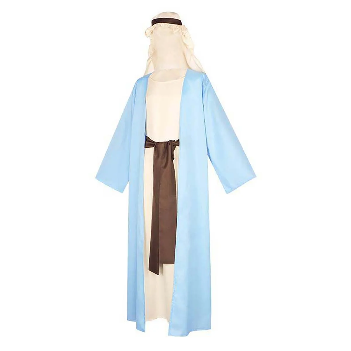 Halloween Fancy Paar Volwassen Mannen Saint Joseph Maagd Mary Kostuum