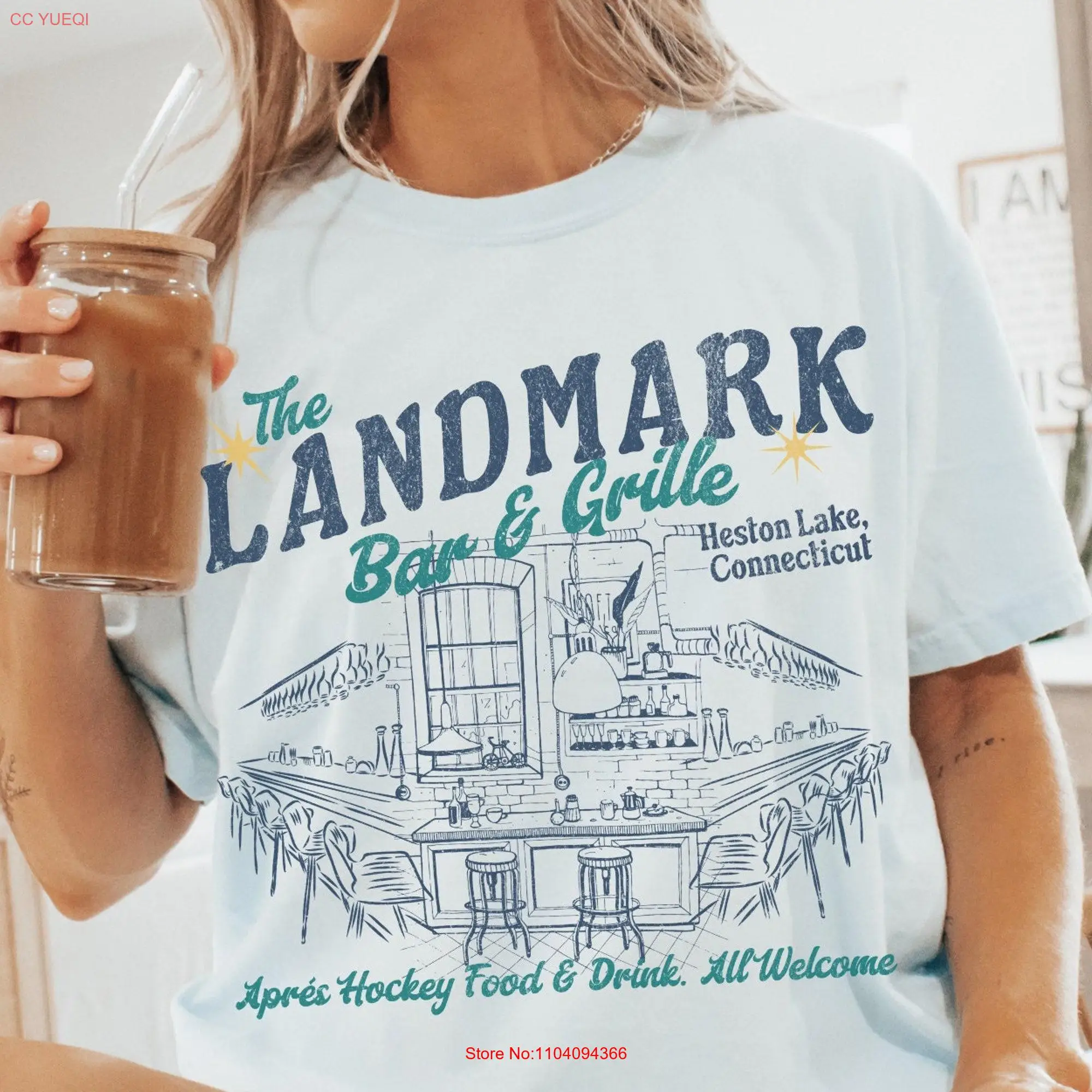 The Landmark LICENSED Veronica Eden Merch Hockey Romance Heston U Hotshots Bookstagram Booktok Book Swag Romantasy SmuT T Shirt