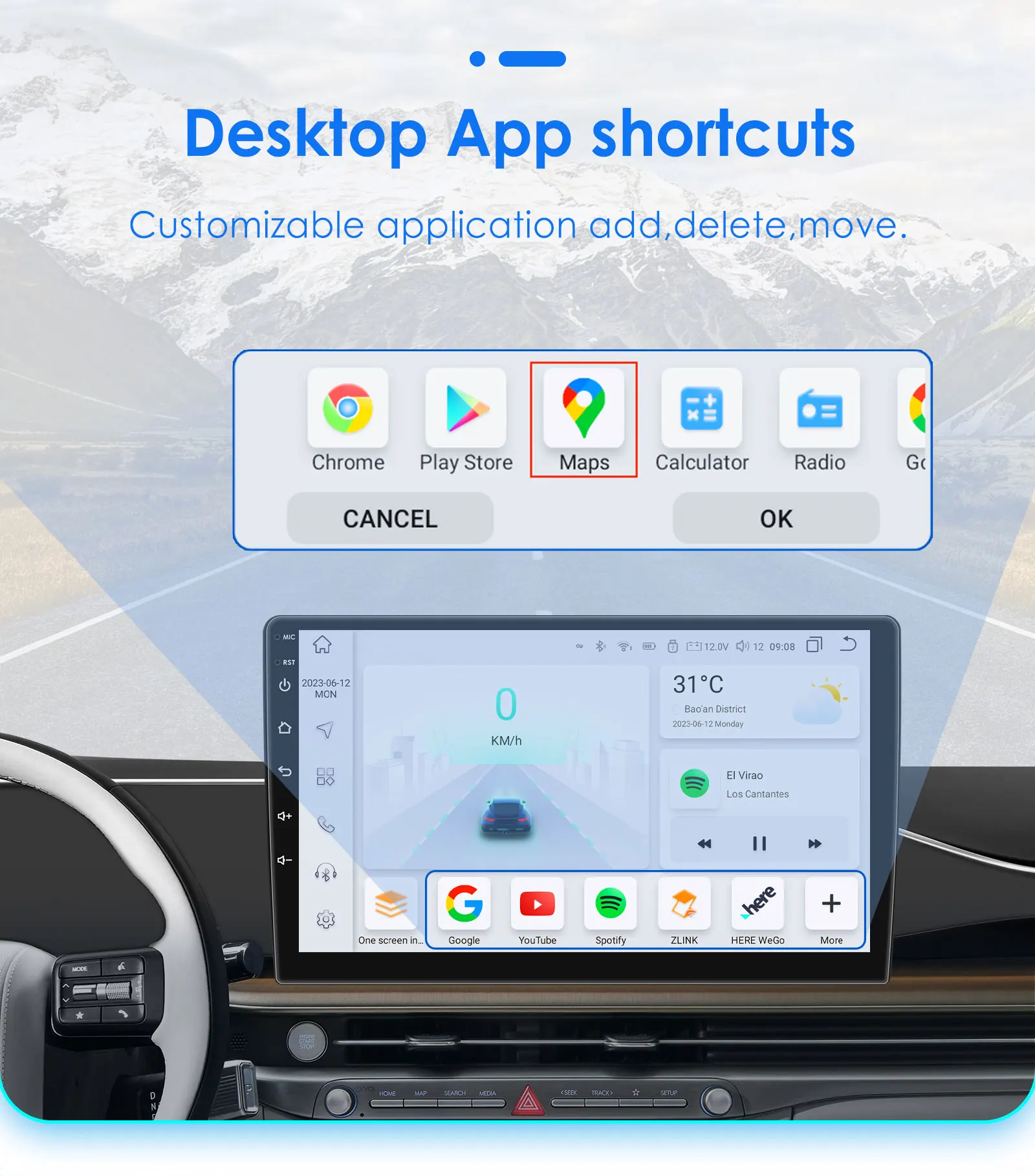 Hizpo 2Din 7inch Android Auto Car Radio for Opel Astra H G J Zafira B Corsa C Antara Vectra Vivaro GPS RDS DSP 4G BT CarPlay