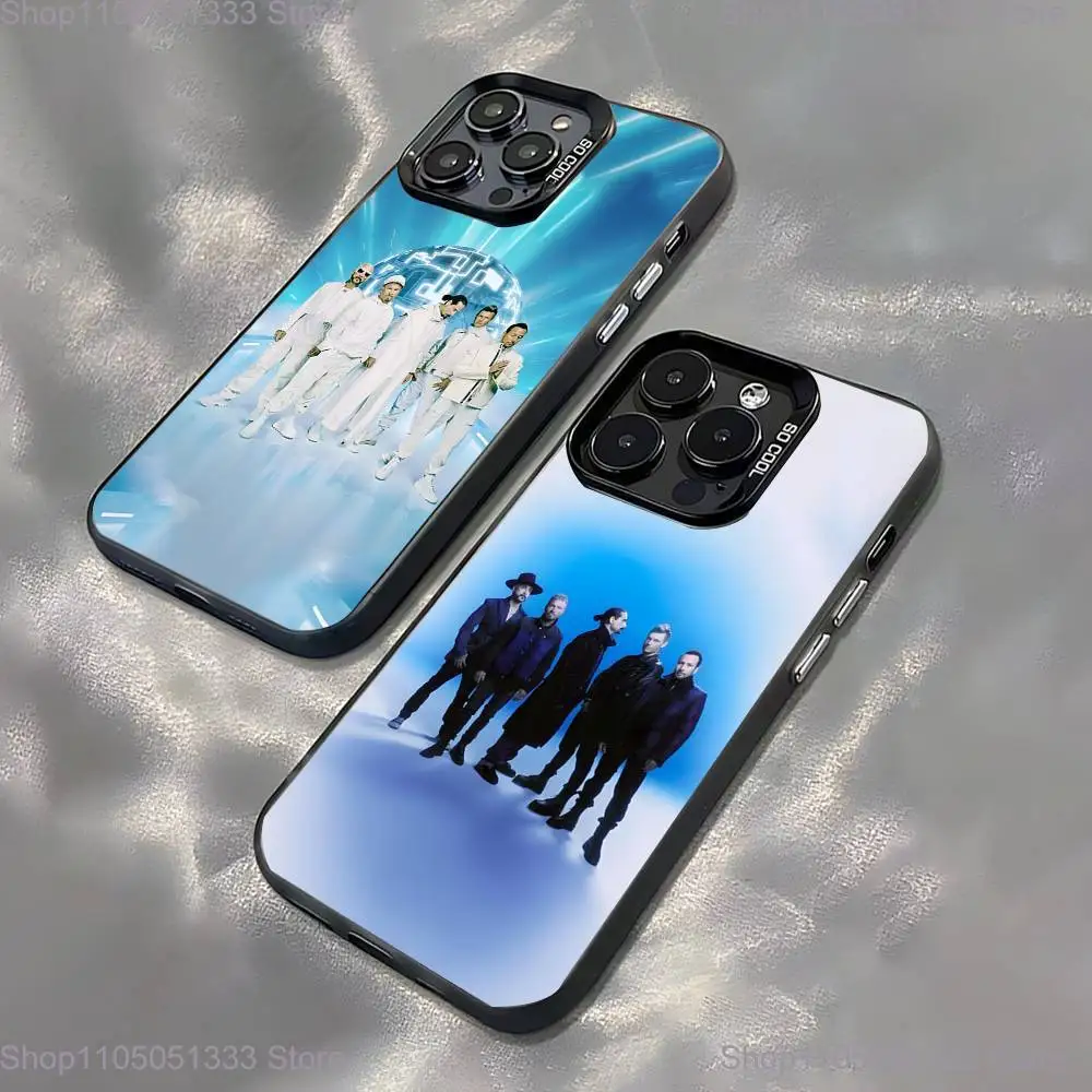 

B-Backstreet Boys BSB Phone Case For iPhone 16,15,14,13,12,11,Pro,XS,Max,Plus,Mini,SE Black Candy Matte Shockproof Cover