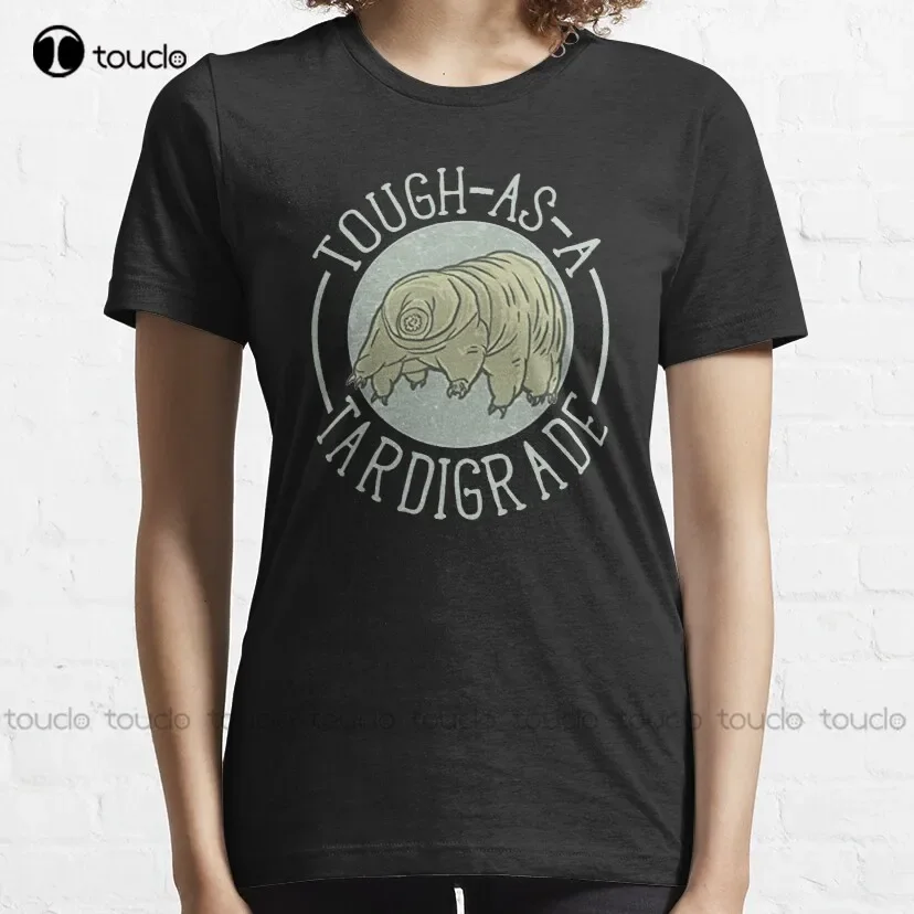 Funny Science Shirt Gift- Tardigrade Biology For Women Men Classic T-Shirt Custom Shirts Design Your Own Xs-5Xl Cotton Women Men
