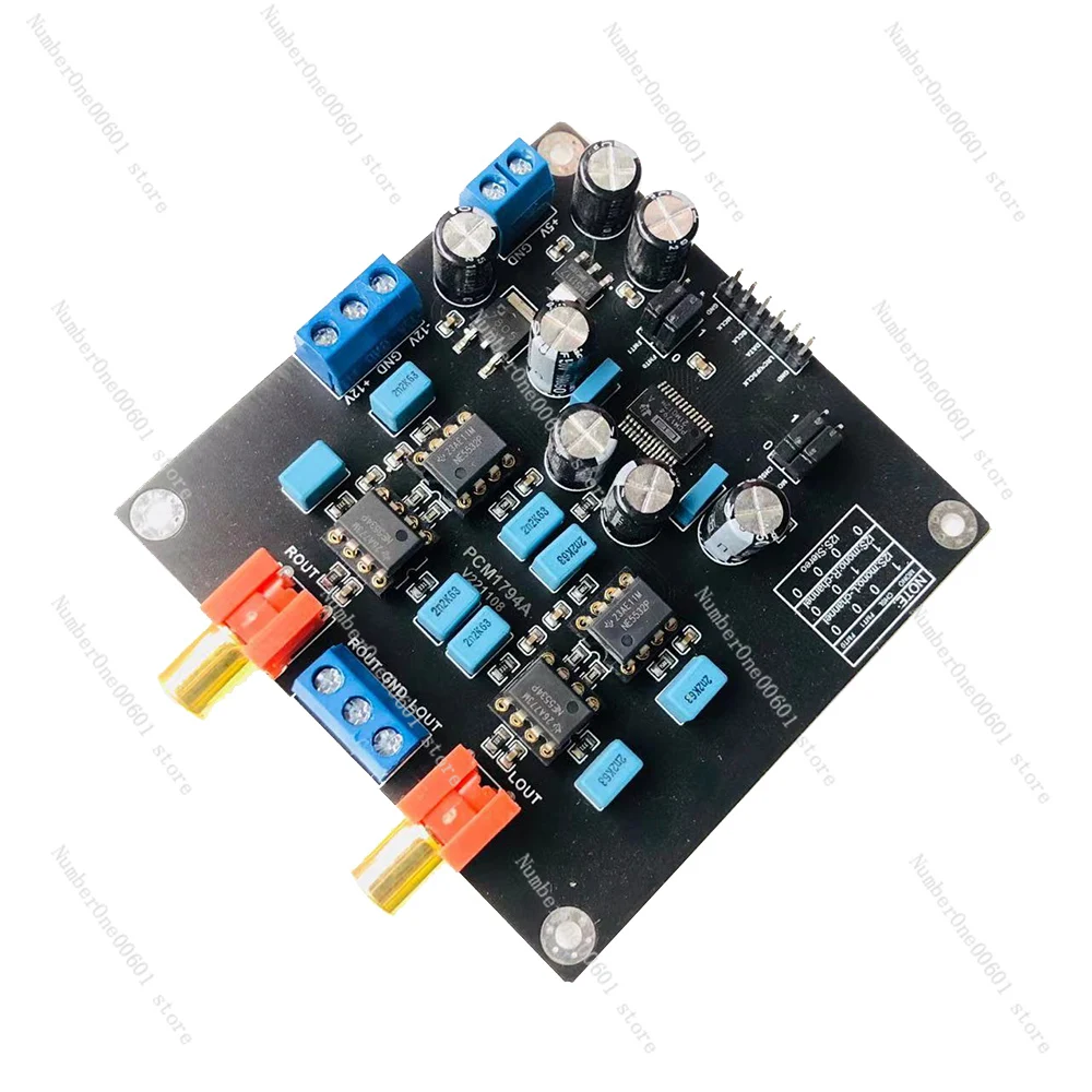 For HiFi PCM1794A DAC Audio Decoder 24Bit 192kHz  Decoding Module 5532*2+5534*2