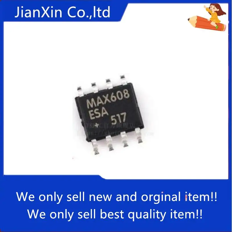 10 pz 100% originale nuovo SMD MAX608ESA + T MAX608ESA SOP8 Switch Controller