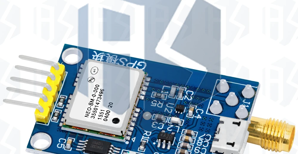 GPS Neo-6m Satellitenpositionierungsmodul Entwicklungsboard NEO-7M 7M NEO-8M NEO-9M für Arduino STM32 C51 51 MCU Mikrocontroller – Detail 19