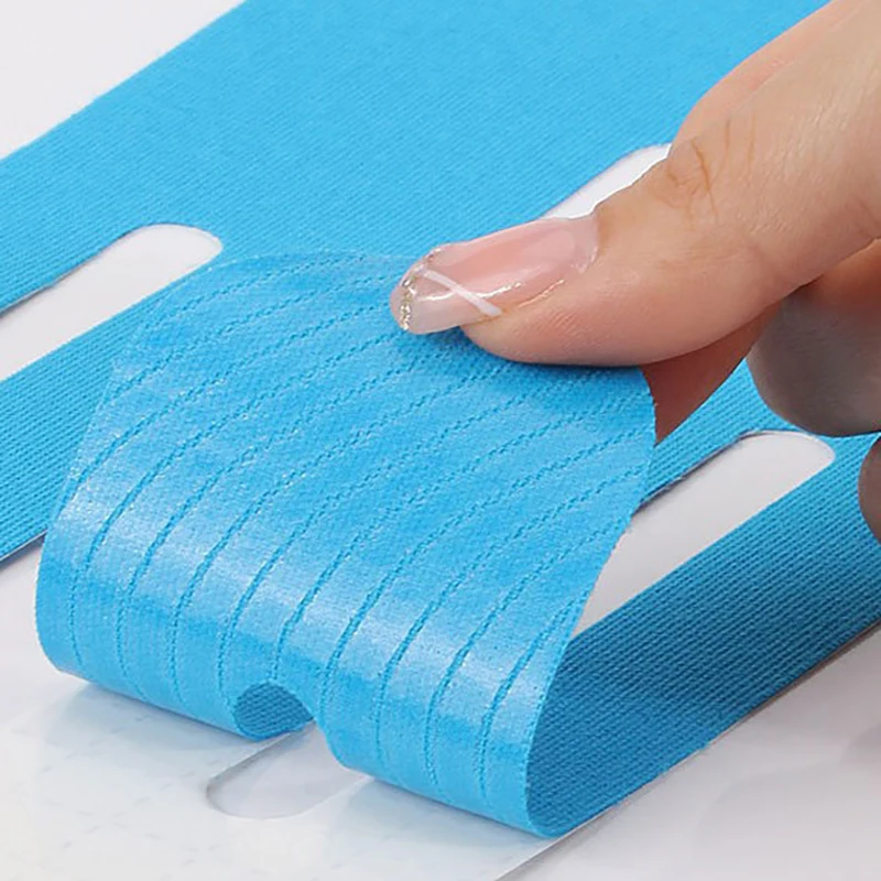 2 Buah Pita Kinesiologi Precut yang Dapat Bernapas, Bahan Katun Elastis, Pita Lutut Atletik Precut untuk Dukungan & Stabilitas, Pakaian Olahraga untuk Lari