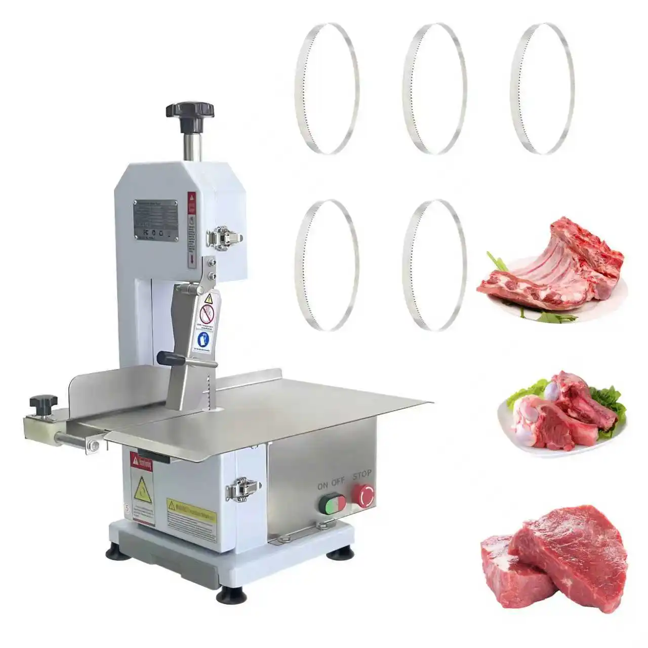 US Stock High Capacity Frozen Meat Cutting Machine  Bone Sawing Machine