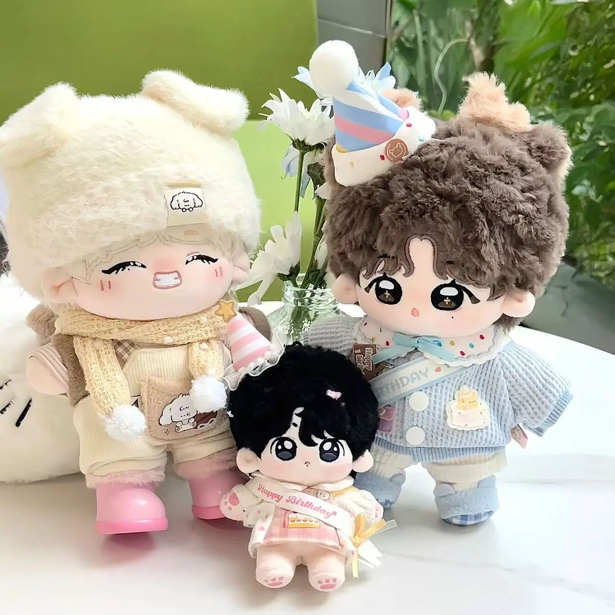 20cm 게임 애니메이션 방탄소년단 BTS 김태형 굿즈 바디 플러시 인형 장난감 소프트 드레스업 코튼 키즈 선물