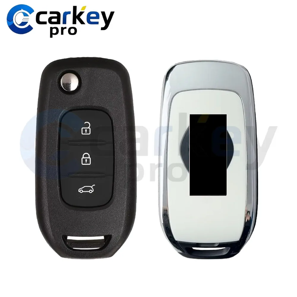 Carkeypro CWTWB1G767 For Renault Kadjar Captur Megane3 Symbol Dacia Duster Logan2 Smart Flip Car Key Shell Case Cover