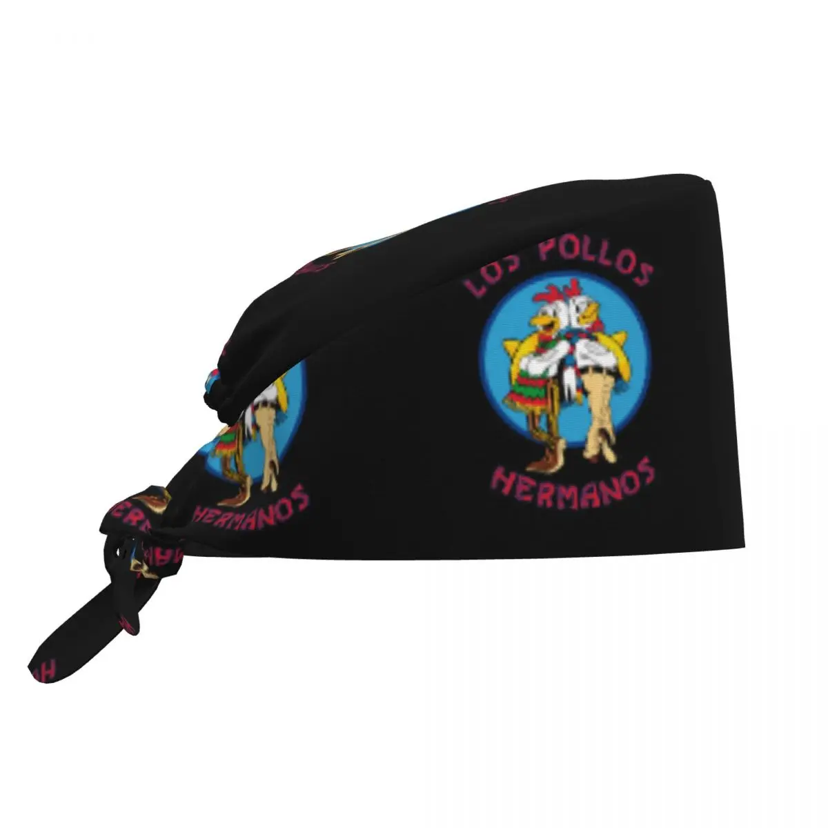 Los Pollos Hermanos Breaking Bad Gorro exfoliante transpirable Gorros quirúrgicos Gorros para el cabello de enfermería The Chicken Brothers Gorro exfoliante para el trabajo