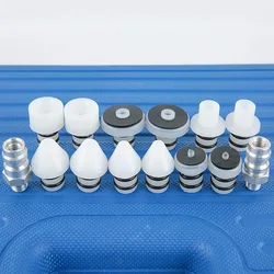 Universal A/C Leak Testing Detector Tool / Flush Fitting Adapter Kit ( Fit for 98% Vehicles ) for A/C System Repair Tool