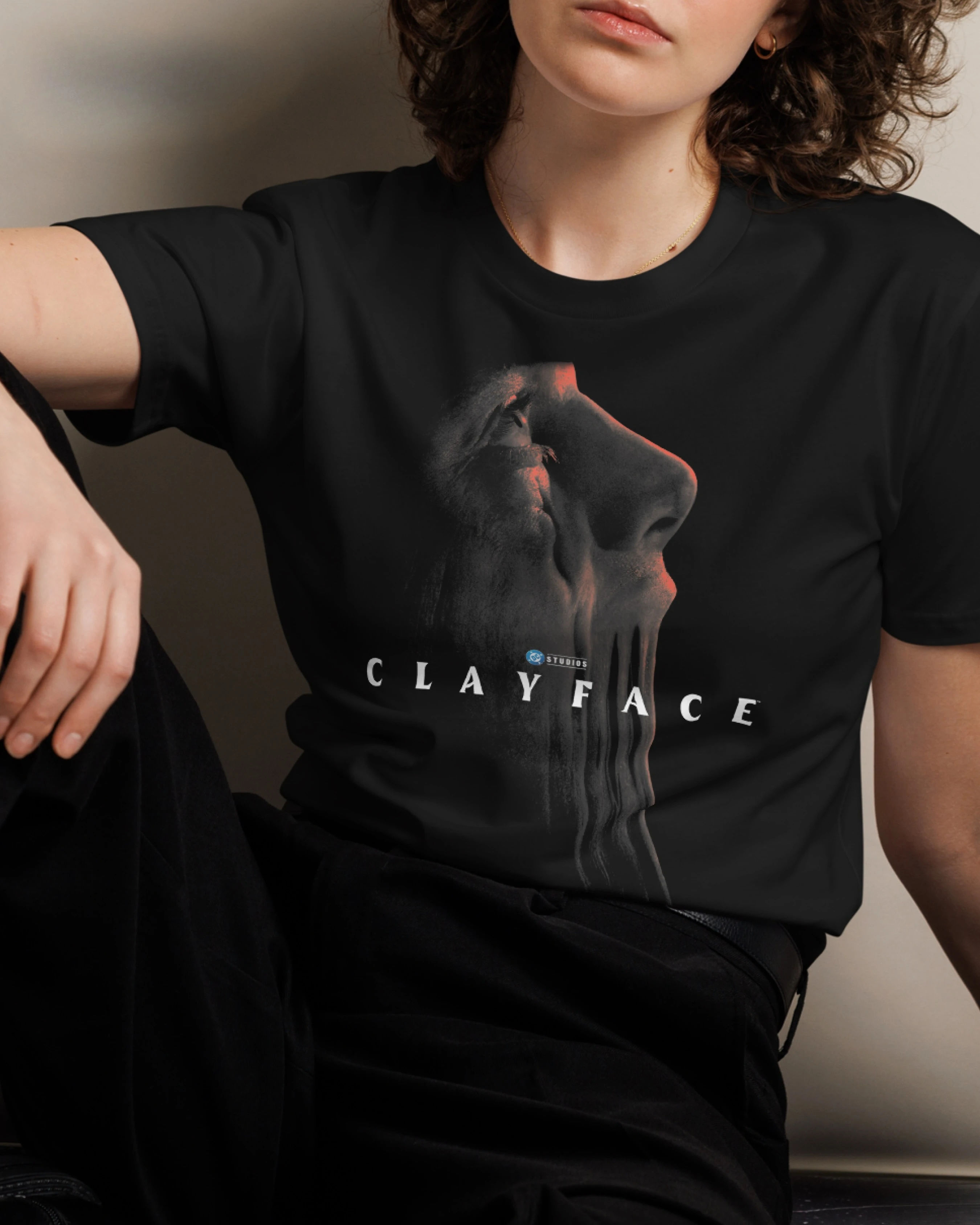 Poster Men Fashion - เสื้อยืดกราฟิกโปสเตอร์ภาพยนตร์ DC Clayface สำหรับผู้ชาย ผู้หญิง และเด็ก
