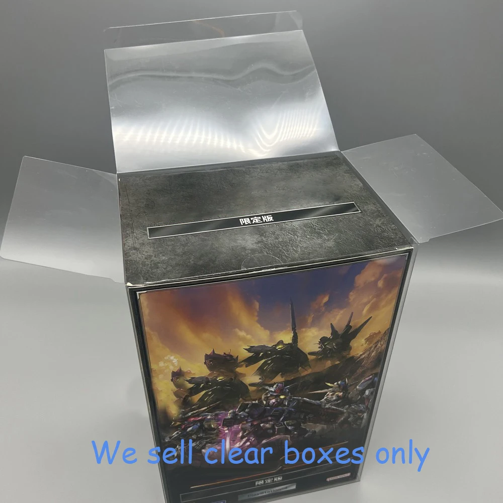 High Quality Transparent Box For PlayStation4 PS4 For SD GUNDAM BATTLE ALLIANCE Collection Protection Box Display Box