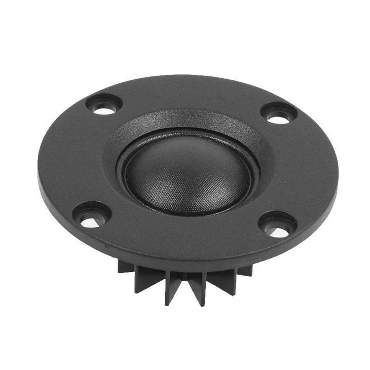 2Pcs 6Ω 30W Black Silk Film Soft Dome Tweeter Speaker Unit