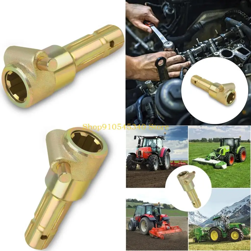 

U2JA Push PIN PIN Extender Axtender Quick Adapter для трактора 1-3/8 дюйма и 6 Spline Spline Same Male 70HP Extender для