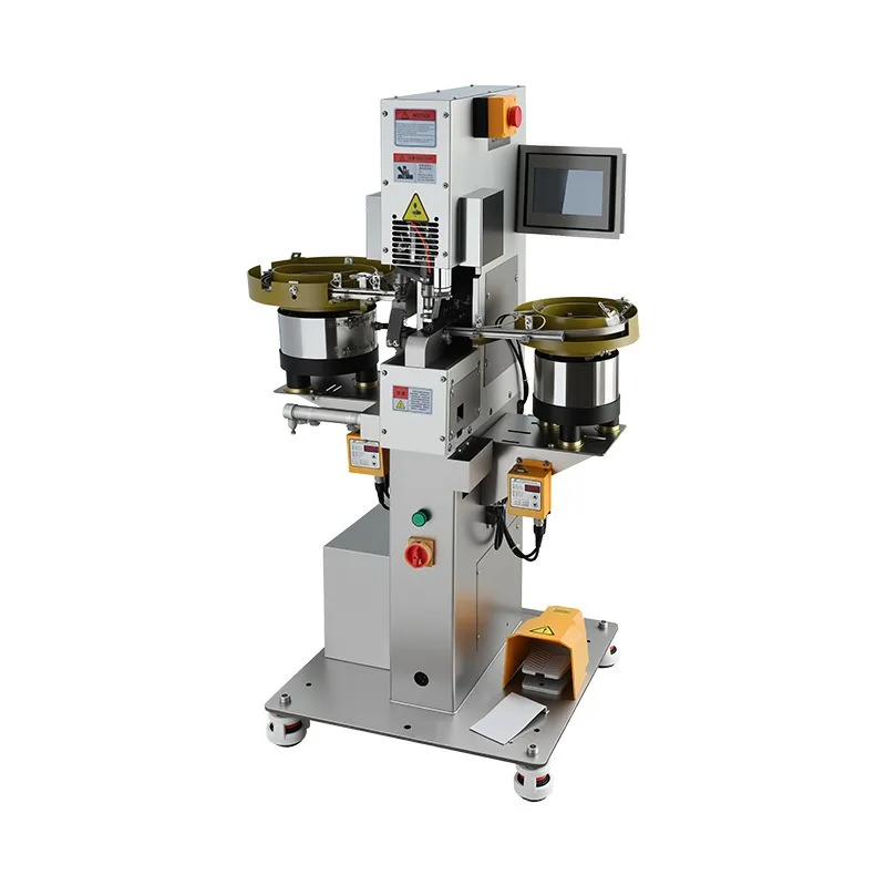 Visual recognition button machine, jeans nail bumping I-shaped button machine y