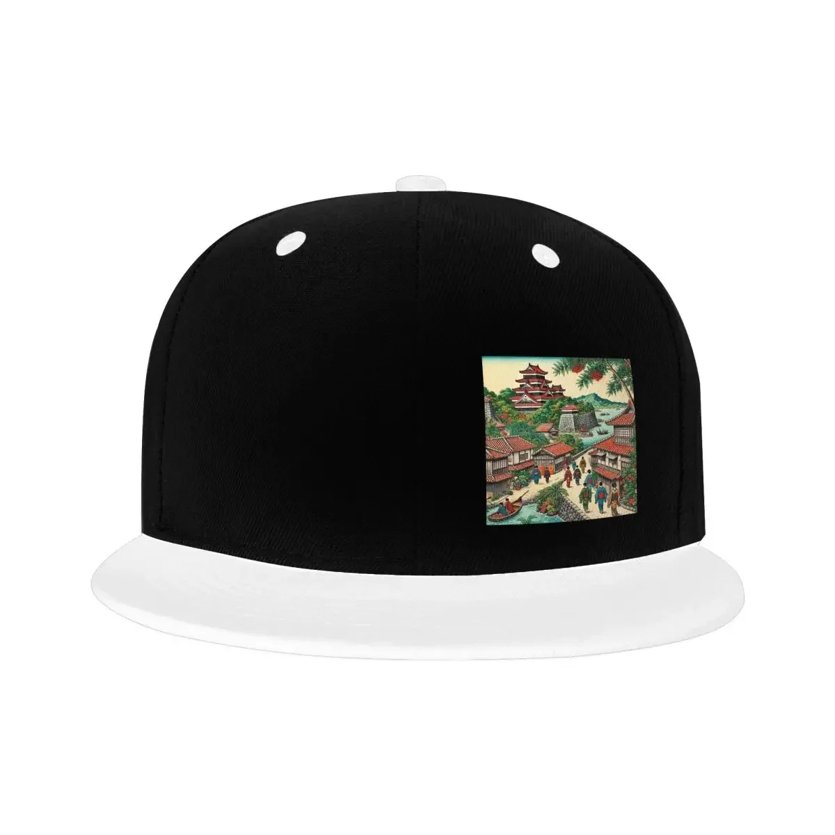Ryukyu Kingdom Castle Town Walk Cap Fashion Casual Baseball Caps Adjustable Hat Hip Hop Summer Unisex Baseball Hats