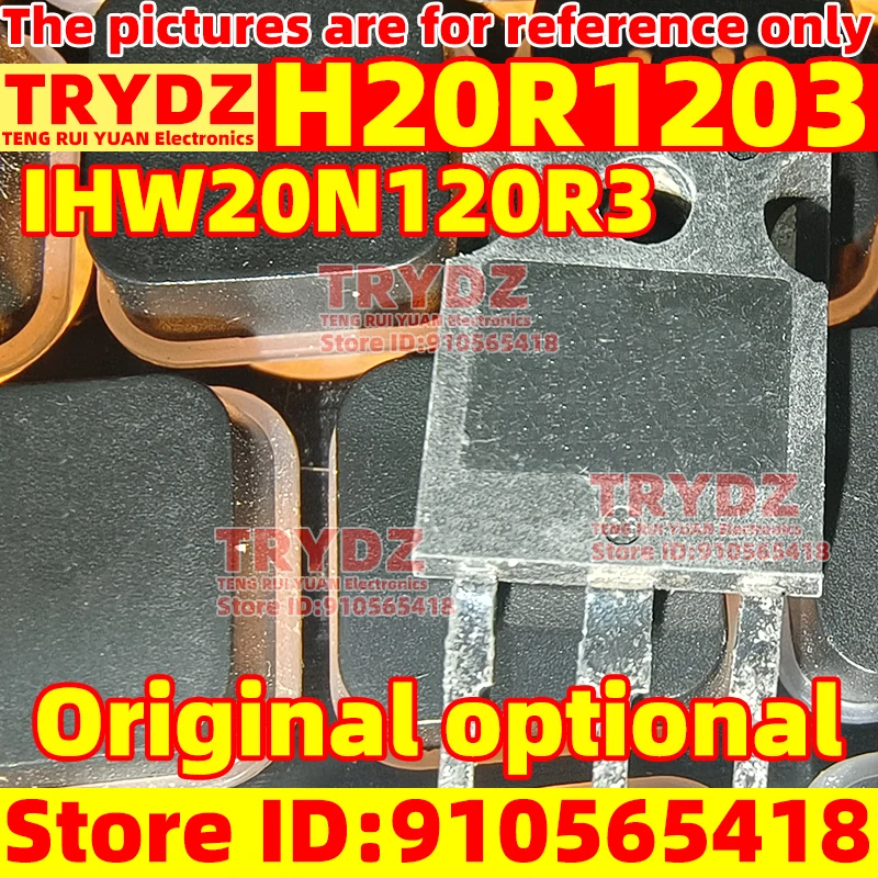 5-1 Uds Original H20R1203 IHW20N120R3 usado
