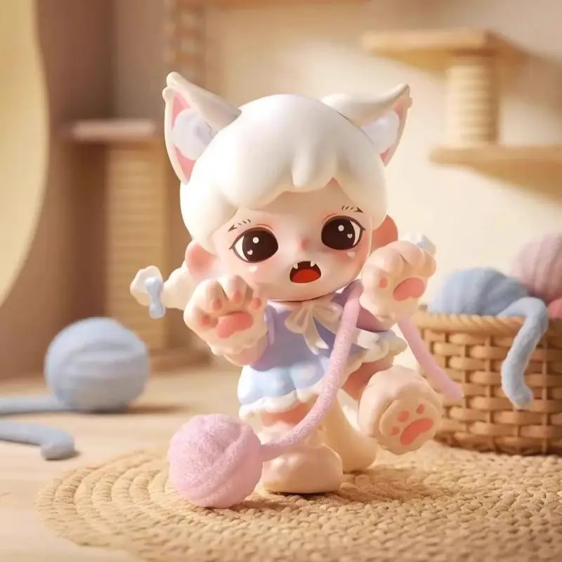 

Meibao Miaowu Cat Series Blind Box - Trendy Cute Doll Figurine for Desktop Decoration Birthday & Christmas Gift Hot Selling