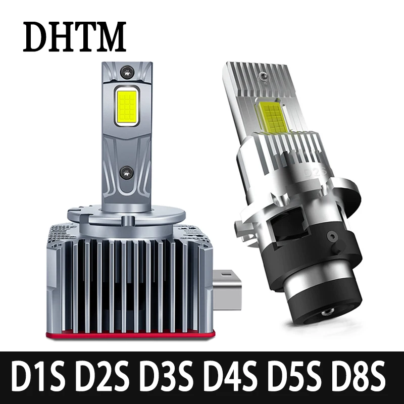 

D SERIES D1S D3S LED Car Headlights Bulbs Canbus D2R D2S D4R D4S D5S D8S Turbo Lights 6000K 70W Auto Lamp Plug&Play Replace HID