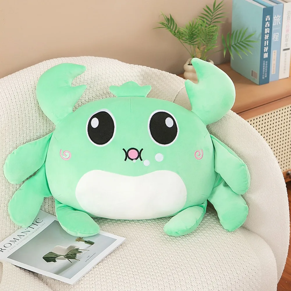 Ornaments PP Cotton Crab Ocean Soft Simulation Animal Crab Cartoon Fluffy Sea Crab Children's Christmas Gift