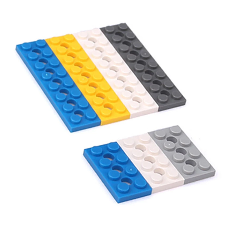 10 Uds. MOC piezas de alta tecnología agujeros de ladrillo MOC bloque de construcción técnico adecuado para todas las marcas juguete de partículas pequeñas 3709 32001 3738