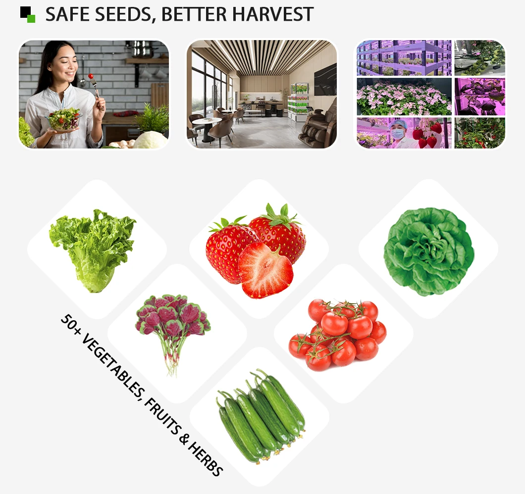 آلة مع 300-400 جرام الإنتاجية اليومية IoT الزراعة المائية الذكية #6