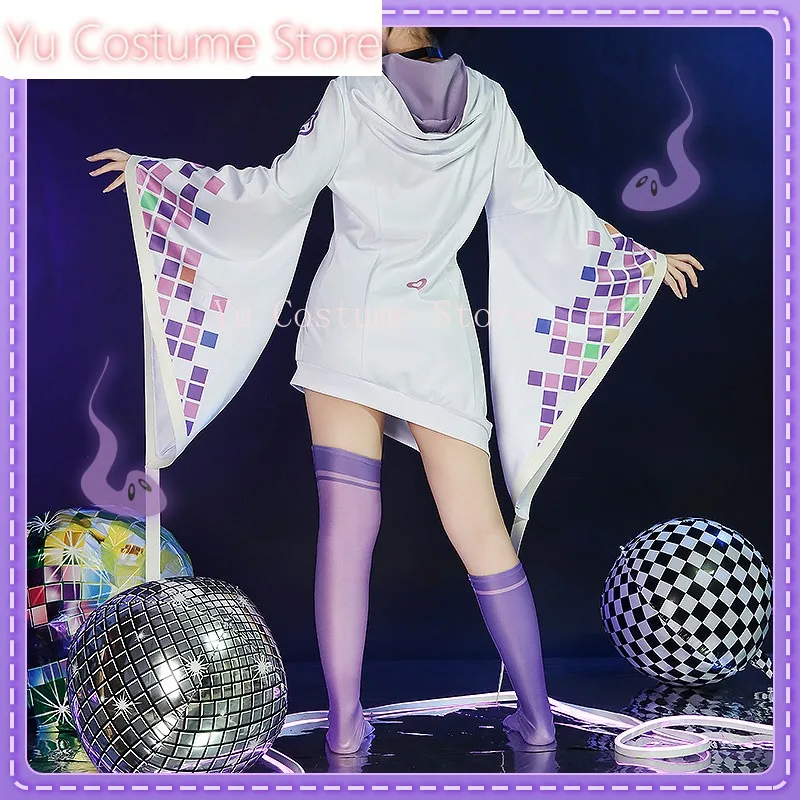 YuCostume Anime! Vtuber Nijisanji Mika Melatika Game Suit Fashion Lovely Uniform Cosplay Costume Halloween Carnival Party Outfit