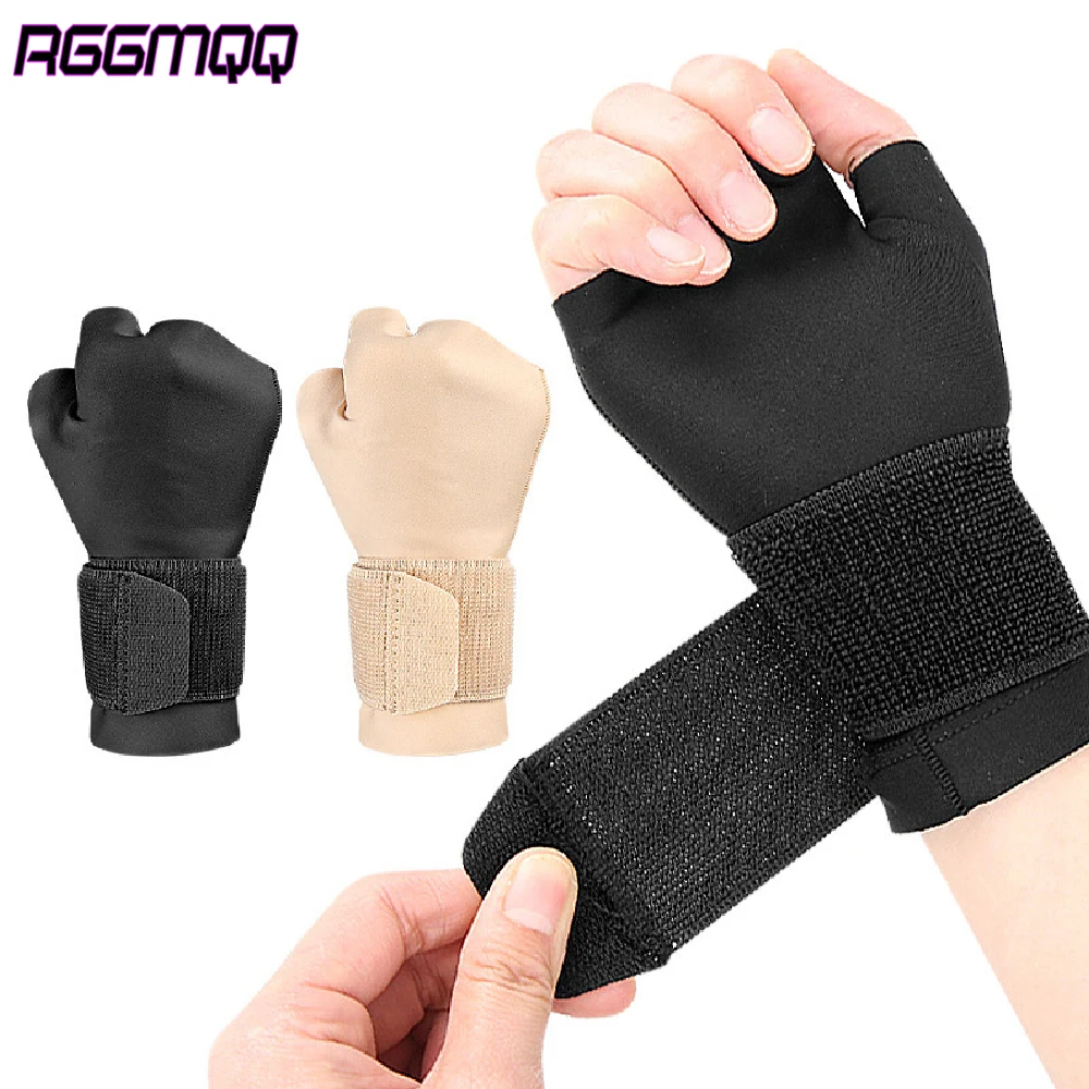 1PCS Breathable Compression Wrist Brace – Soft Thumb Opening, Reversible Hand Support for Daily Use, Typing, Sports & Sleep