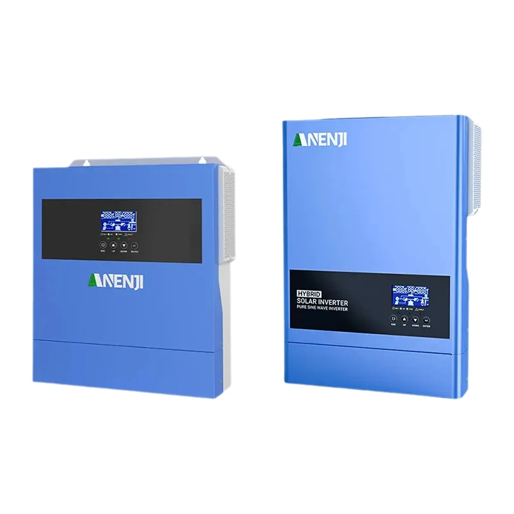 ANENJI 6,2 kW 48 V 4,2 kW 24 V Hybrid-Solarwechselrichter 220 V reine Sinuswelle WIFI MPPT-Wechselrichter Wechselrichter Solar Wongbrido für Solarpanel