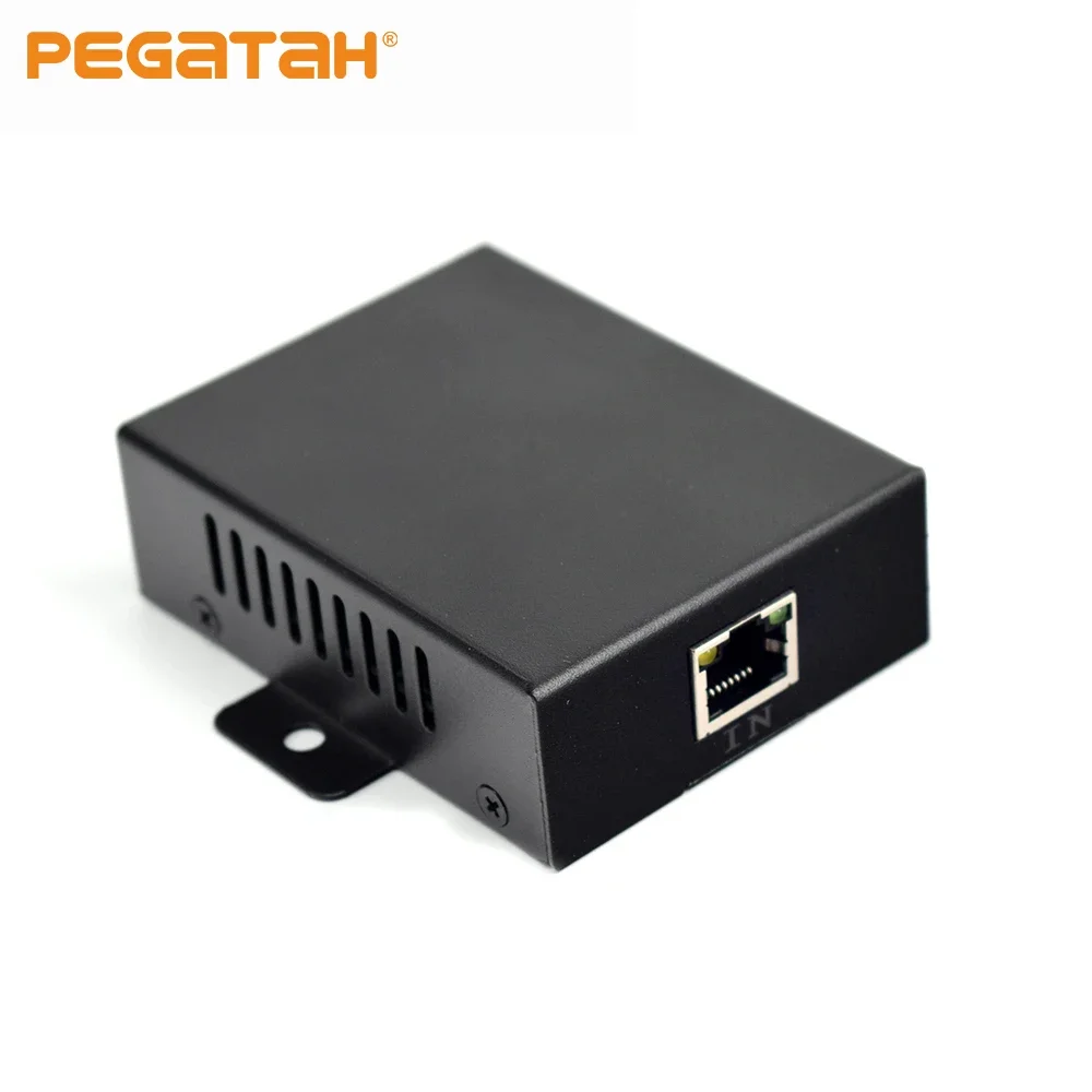 10/100/1000 Mbps Data Rate Gigabit IEEE802.3at PoE Splitter Adapter 5V(3.5A),12V(2A)  power output optional