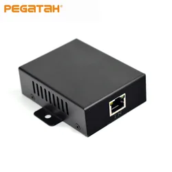 Adaptador divisor Gigabit IEEE802.3at PoE, velocidad de datos de 10/100/1000 Mbps, 5V(3.5A),12V(2A), salida de potencia opcional