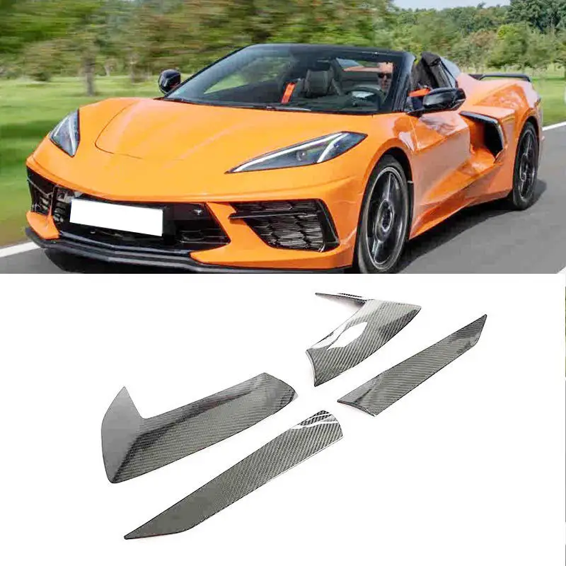 Carbon Fiber for Chevrolet Corvette c8 Outside Door Handle Covers ，100% tested well