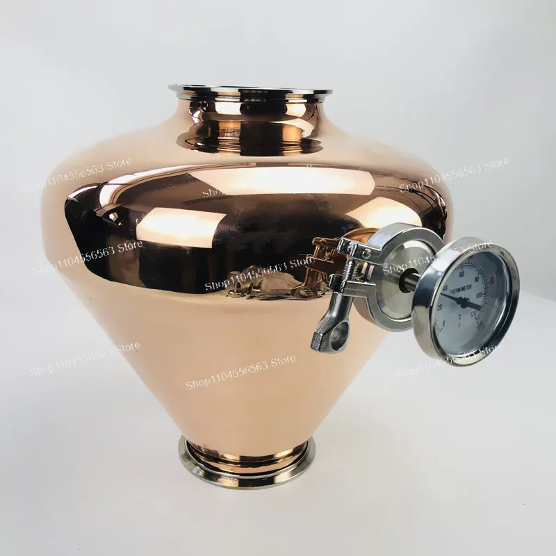 Pure Copper Distillation Onion Dome 310mm 12L for Whisky Brandy Making, 2mm Thickness for Home Distiller